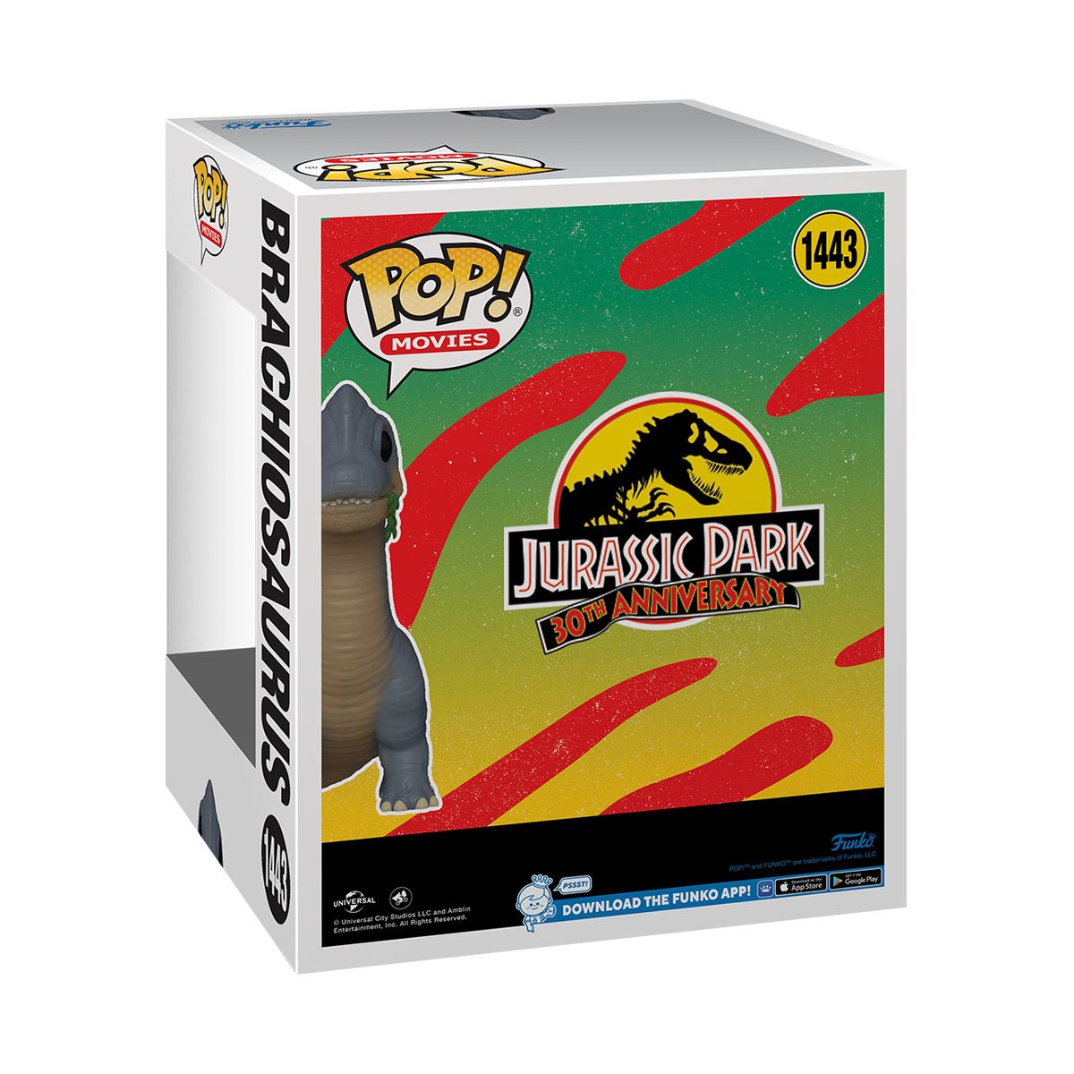 Jurassic Park “Brachiosaurus Super 6-Inch Funko Pop!” Entertainment Earth Exclusive