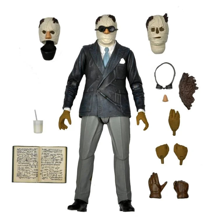 NECA Universal Monsters Ultimate Invisible Man Full Color Version