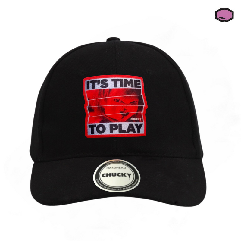 Gorra Chucky “It’s time to Play” Negra