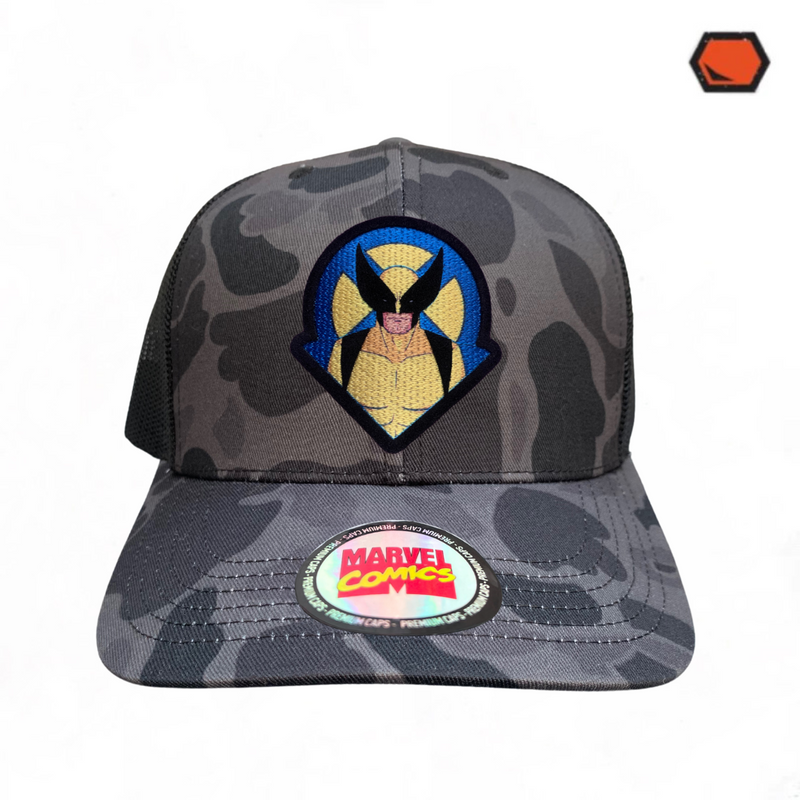 Gorra Marvel “Wolverine” Camo Premium Trucker