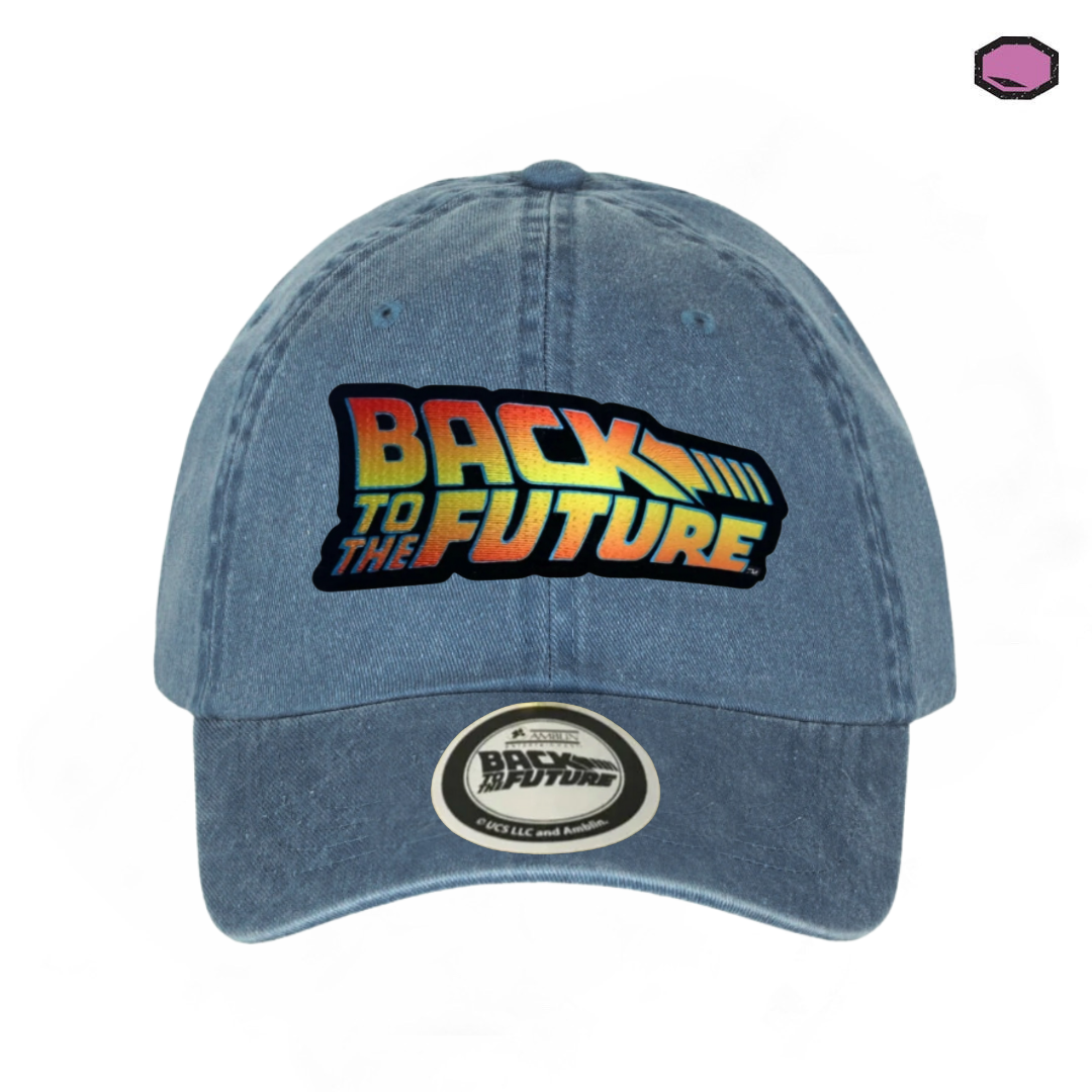 Gorra Back to the Future “Classic Logo” Azul Vintage