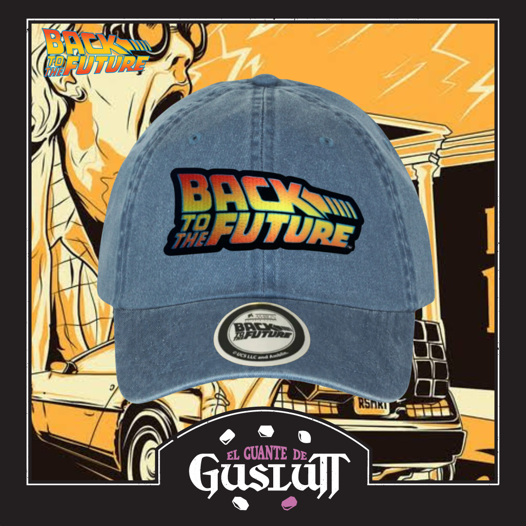 Gorra Back to the Future “Classic Logo” Azul Vintage