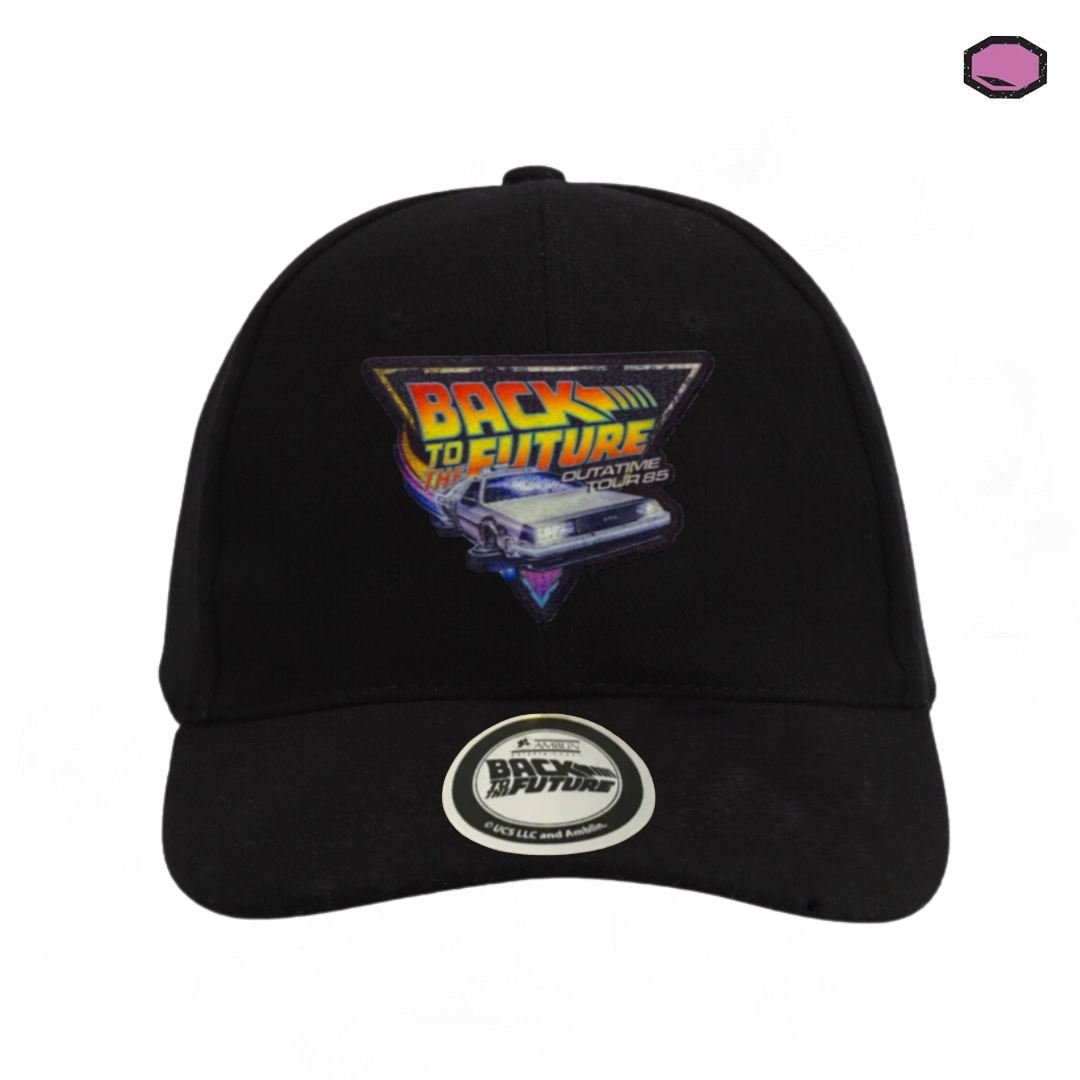 Gorra Back to the Future “Outatime Tour” Negra