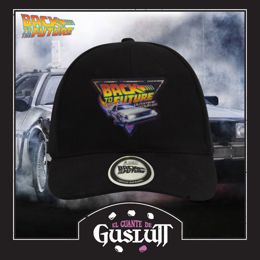 Gorra Back to the Future “Outatime Tour” Negra