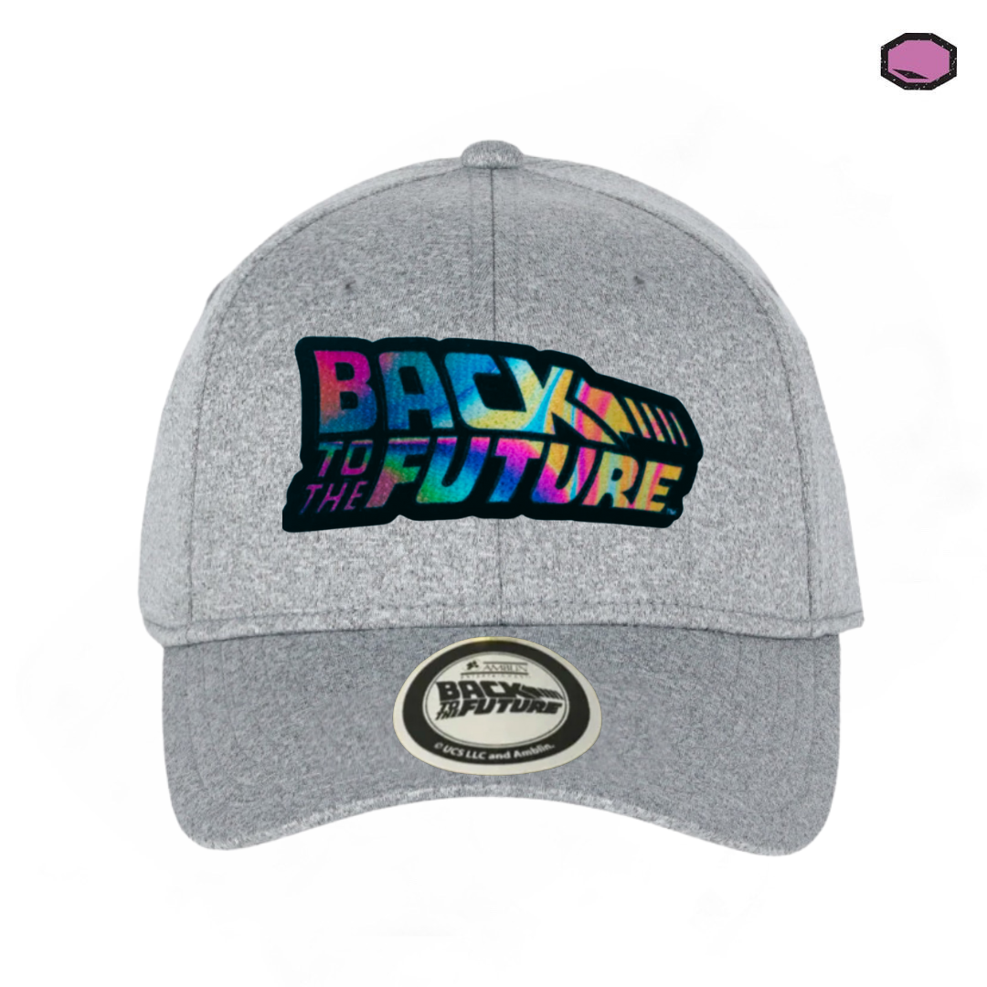 Gorra Back to the Future “Classic Logo Litmus” Gris Jaspe