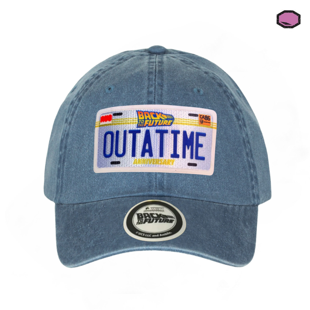 Gorra Back to the Future “Outatime” Azul Vintage