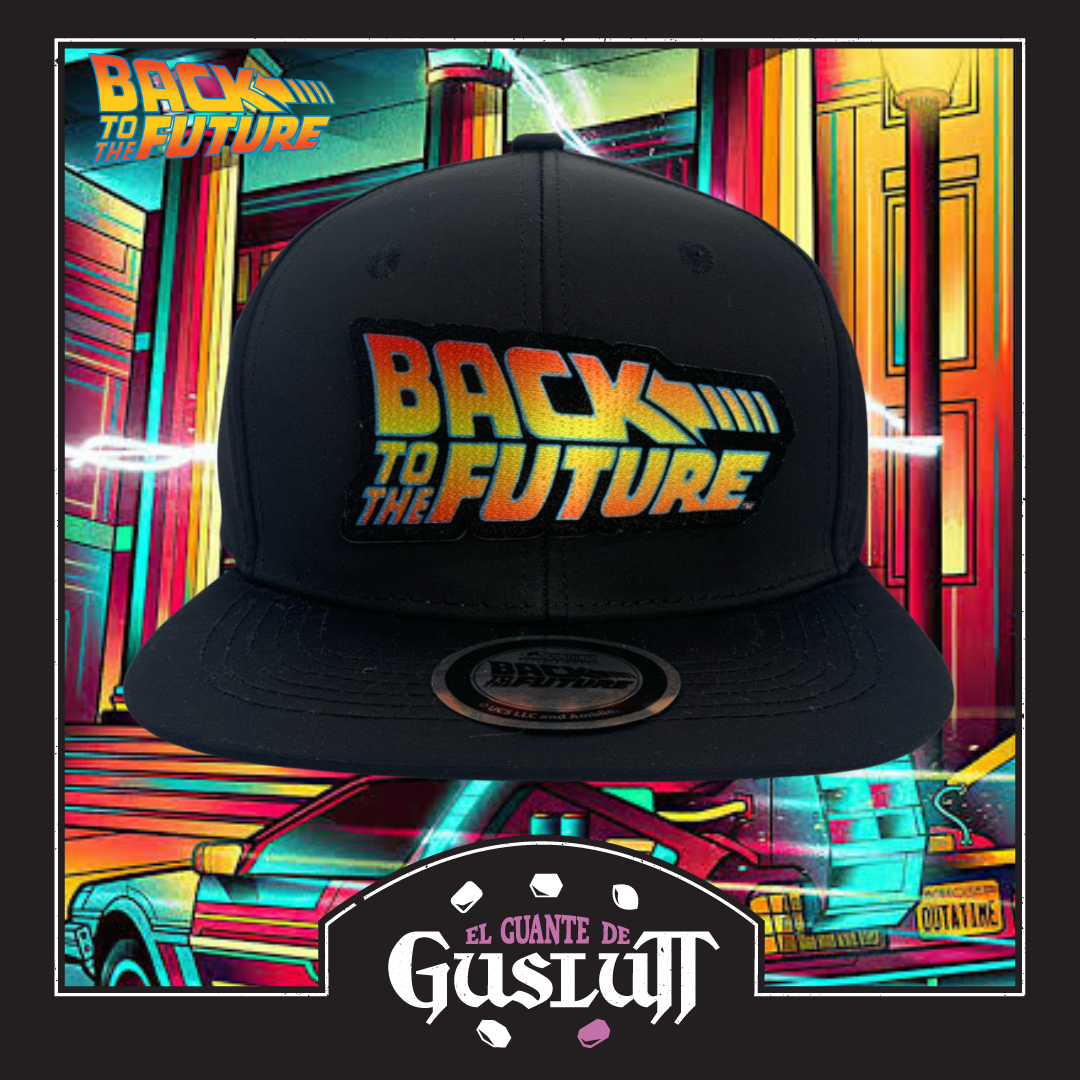 Gorra Back to the Future “Classic Logo” Snapback Negra