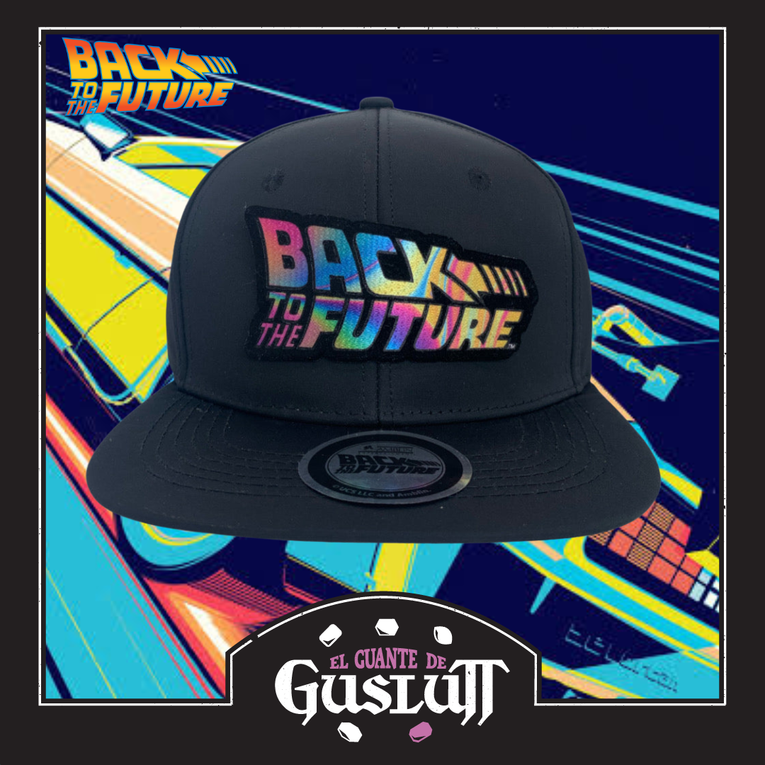 Gorra Back to the Future “Classic Logo Litmus” Snapback Negra