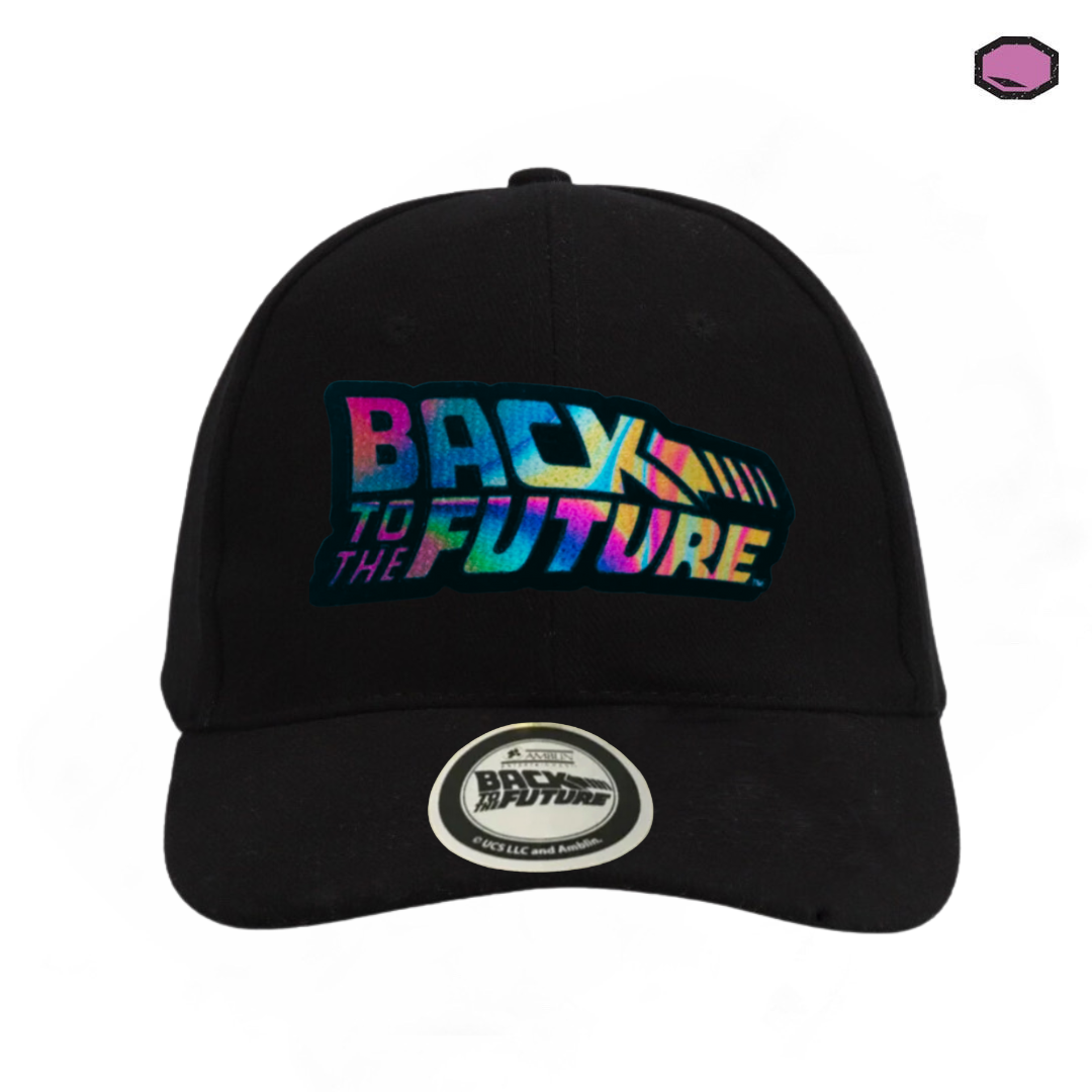 Gorra Back to the Future “Classic Logo Litmus” Logo Negra