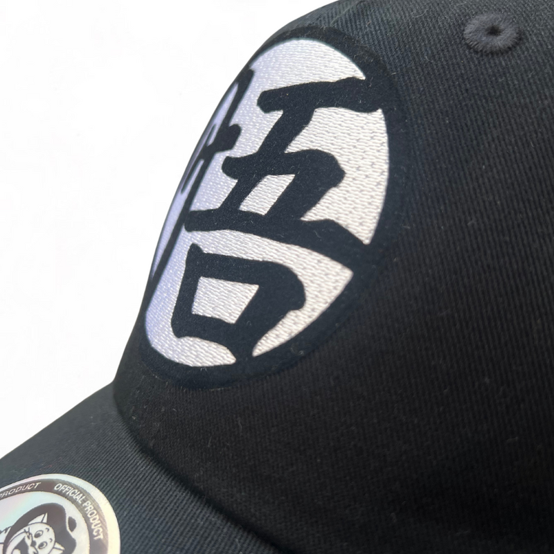 Gorra Dragon Ball Z “Goku’s Kanji” Negra