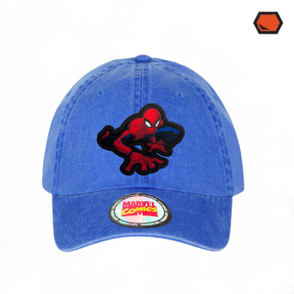 Gorra Spiderman “The wall climber” Azul Royal Vintage