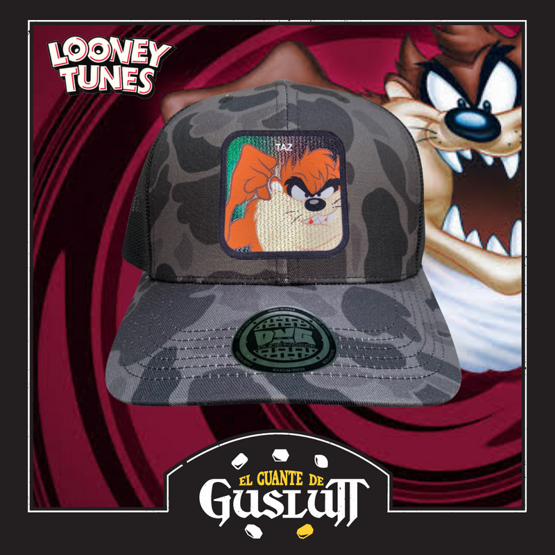 Gorra Looney Tunes “Taz” Camo Premium Trucker