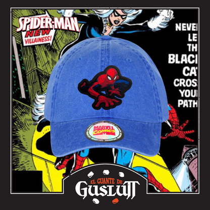 Gorra Spiderman “The wall climber” Azul Royal Vintage