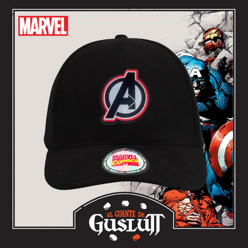 Gorra Marvel “Avengers Classic Logo” Negra