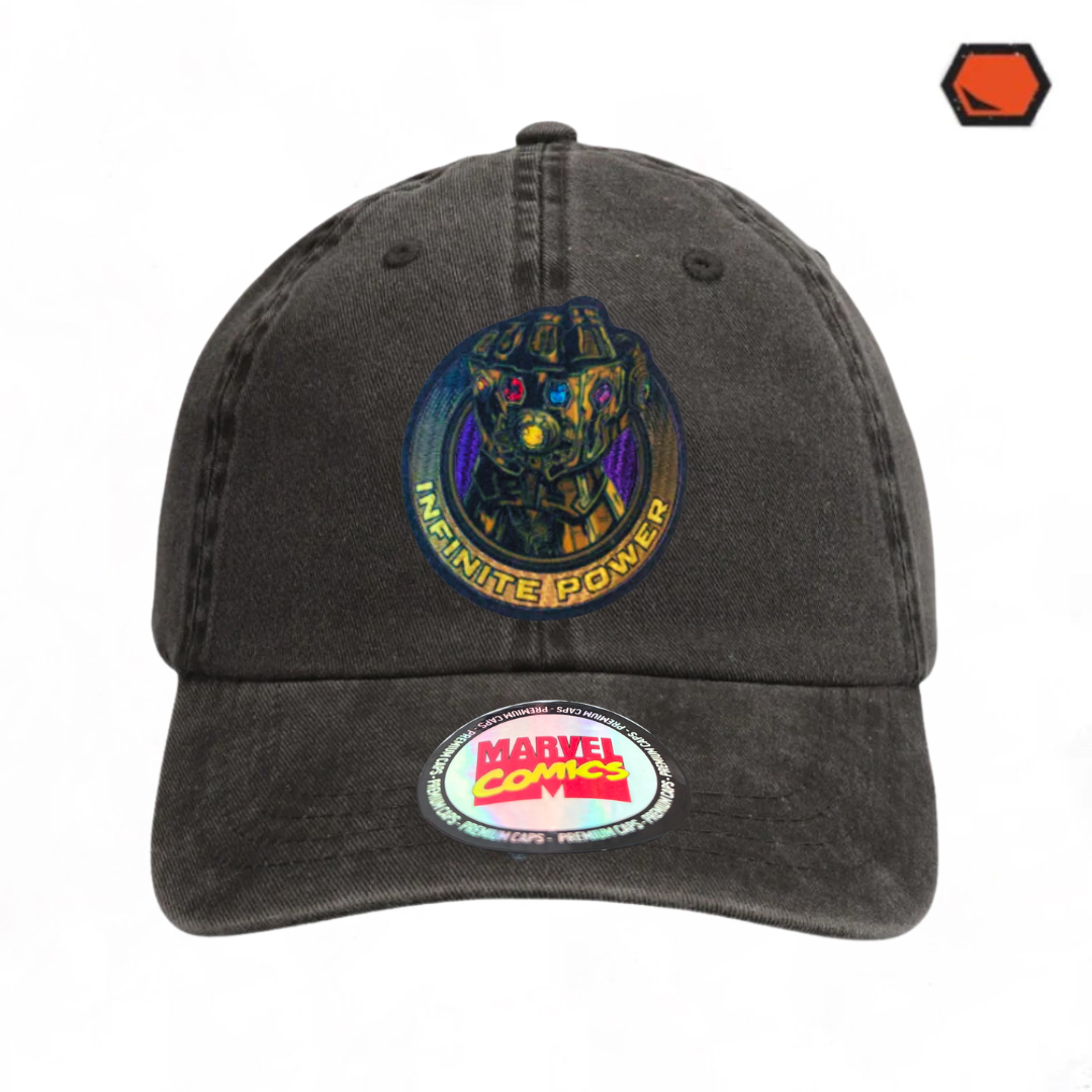 Gorra Avengers “Infinity Gauntlet” Gris Vintage