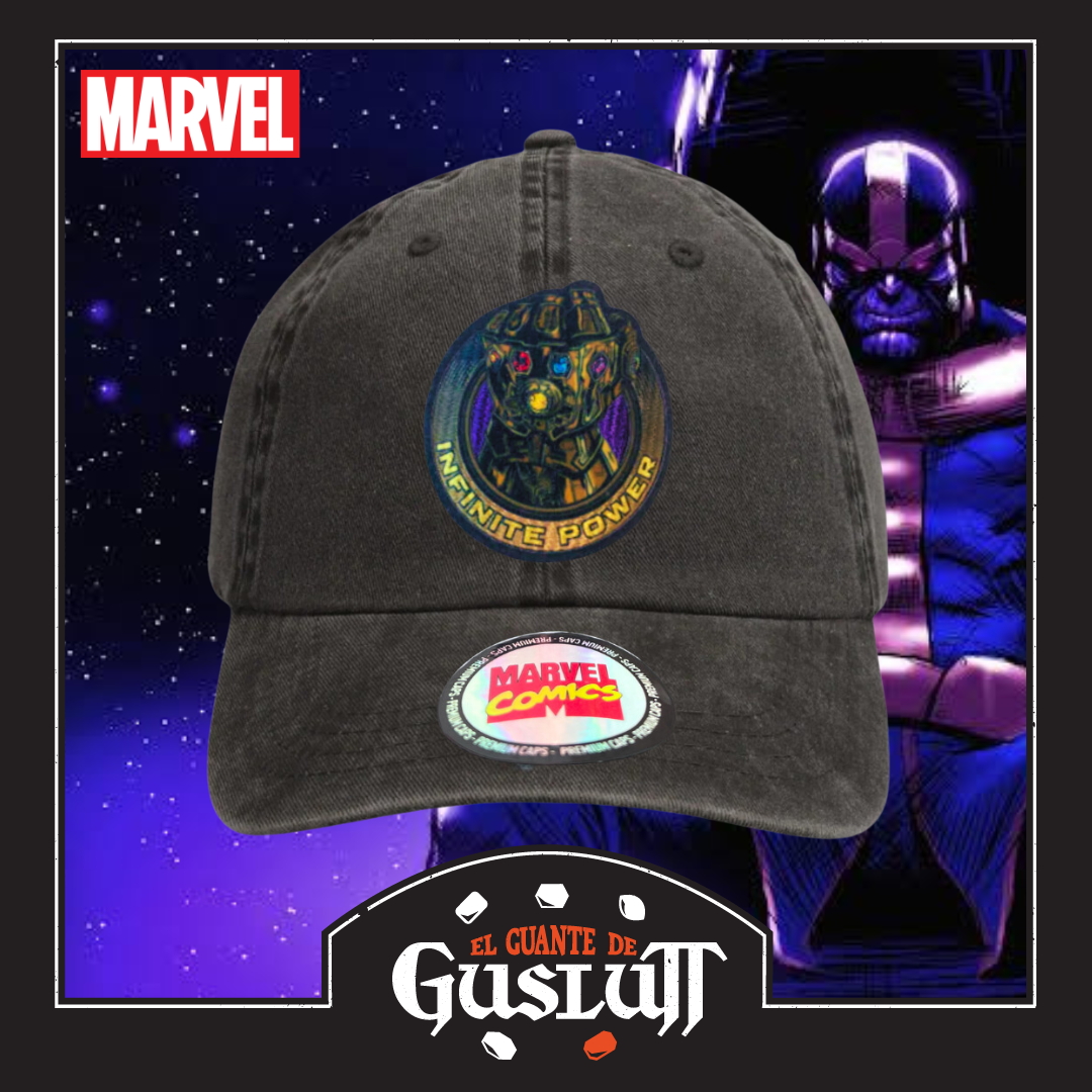 Gorra Avengers “Infinity Gauntlet” Gris Vintage