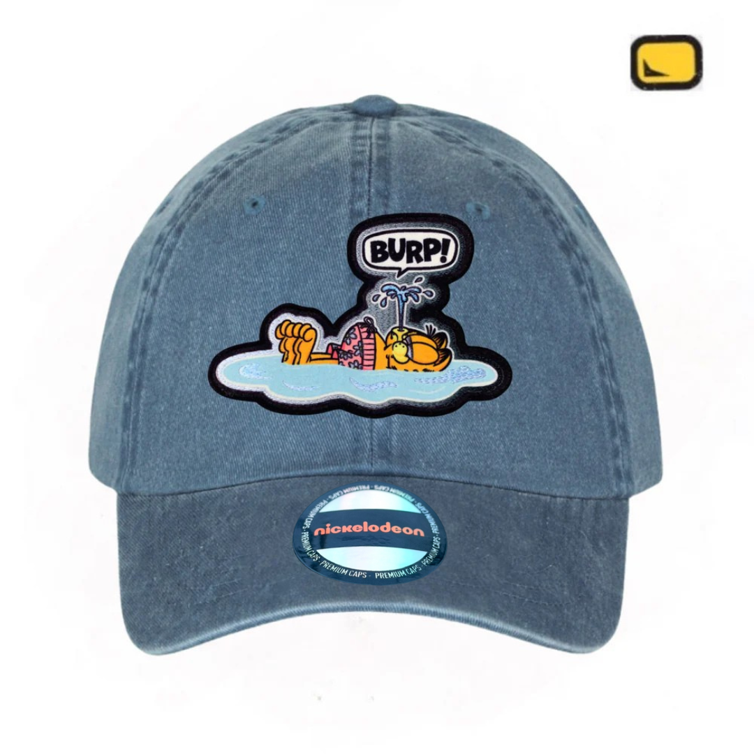 Gorra Garfield “Burp” Azul Vintage