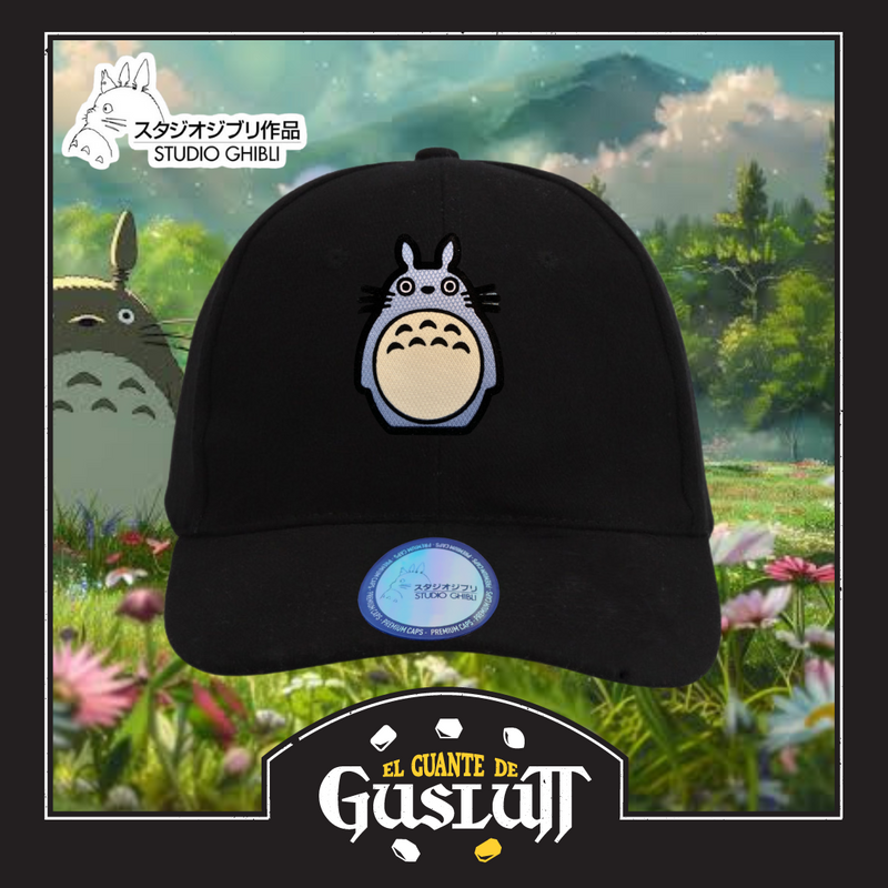 Gorra Studio Ghibli “My Neighbor  Totoro” Negra