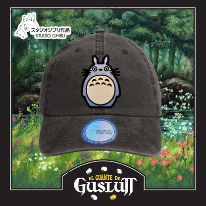 Gorra Studio Ghibli “My Neighbor  Totoro” Gris Vintage