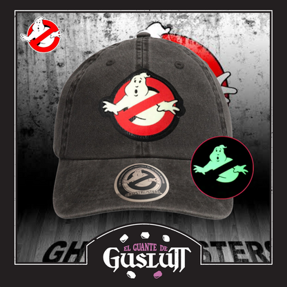 Gorra Ghostbusters “Glow in the Dark Classic Logo” Gris Vintage