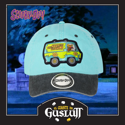 Gorra Scooby Doo “Mystery Machine” Negra-Menta Vintage