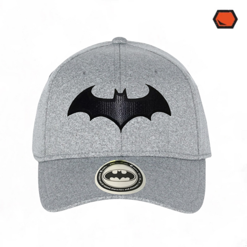 Gorra DC Comics Batman “Dark Knight” Gris Jaspe