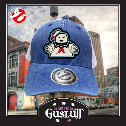 Gorra Ghostbusters “Stay Puft” Azul Royal Trucker