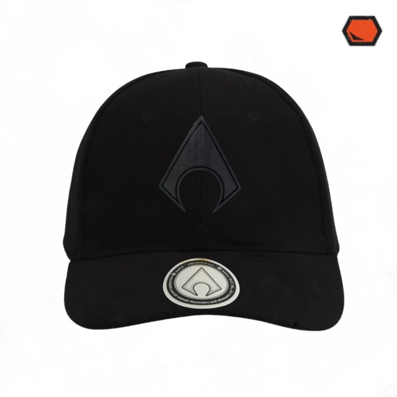 Gorra DC Comics Aquaman “Iridiscent Logo”  Negra