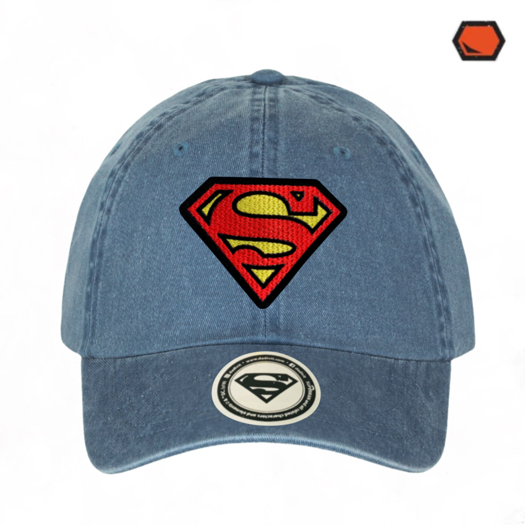 Gorra DC Comics Superman “Classic Logo” Azul Vintage