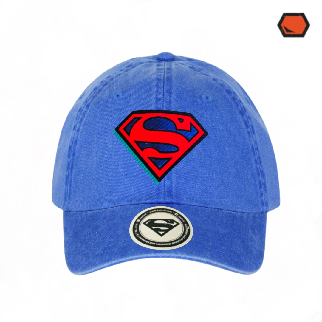 Gorra DC Comics Superman “The Man of Steel” Azul Royal Vintage