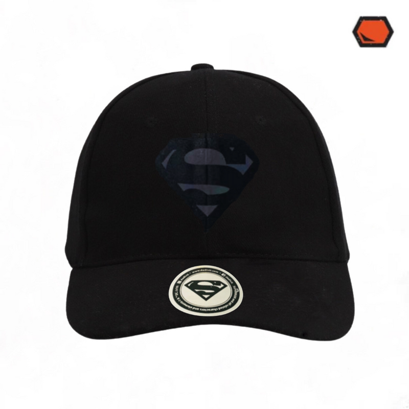 Gorra DC Comics Superman “Iridiscent Logo” Negra