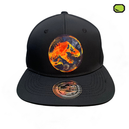 Gorra Jurassic World Lava Surge Snapback Negra