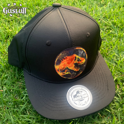 Gorra Jurassic World Lava Surge Snapback Negra