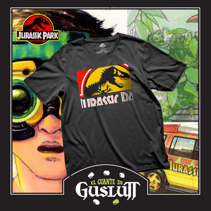 Playera Jurassic Park “Concept Art” Negra