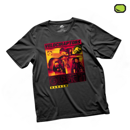 Playera Jurassic Park “Kitchen Encounter” Negra