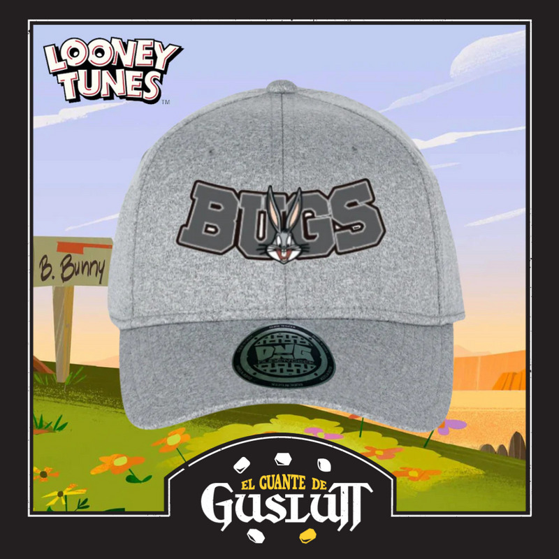 Gorra Looney Tunes “Bugs Bunny Logo” Gris Jaspe