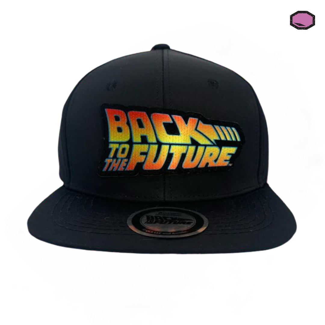 Gorra Back to the Future “Classic Logo” Snapback Negra