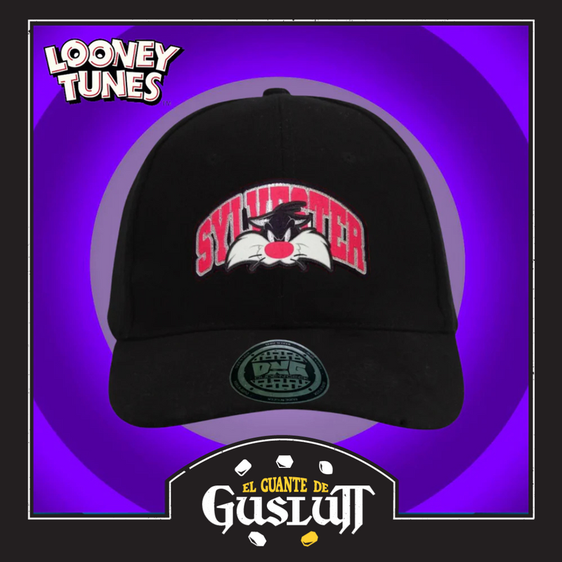 Gorra Looney Tunes “Sylvester Cat” Negra