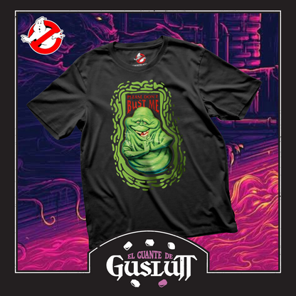 Playera Ghostbusters “Slimer” Negra