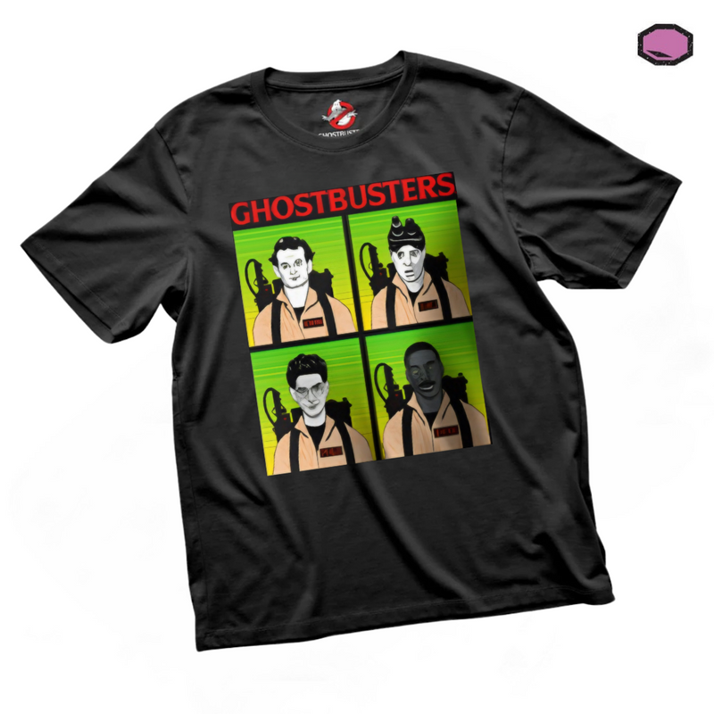 Playera Ghostbusters “Team” Negra