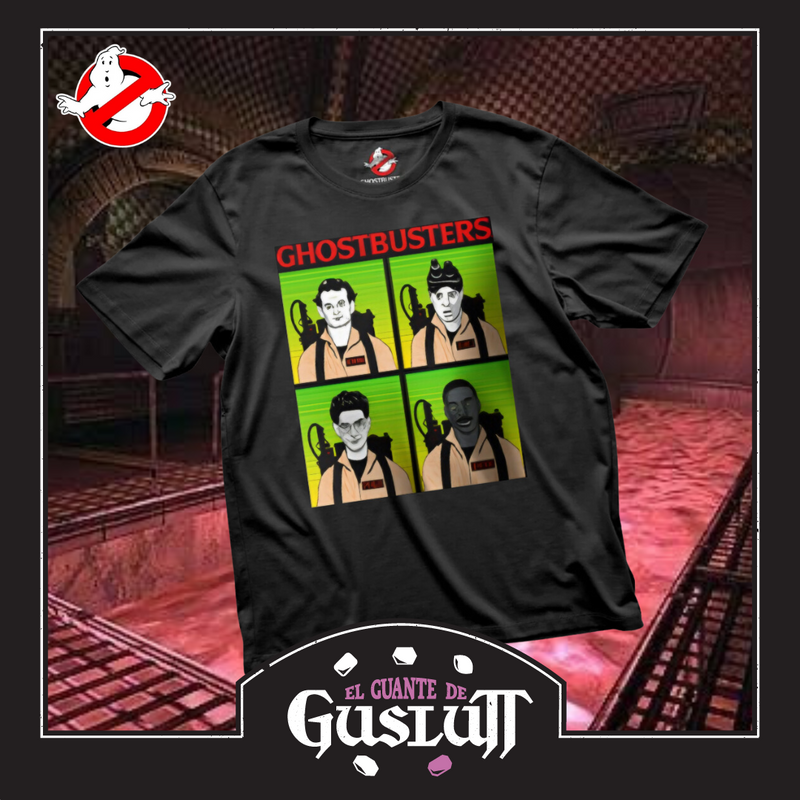 Playera Ghostbusters “Team” Negra