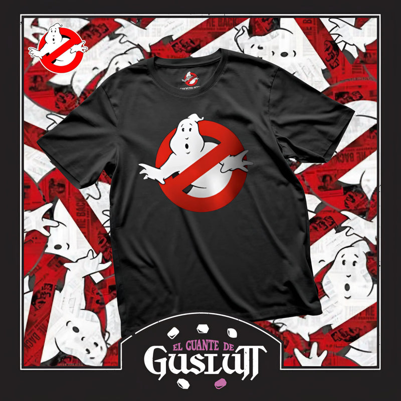 Playera Ghostbusters “Classic Logo” Negra