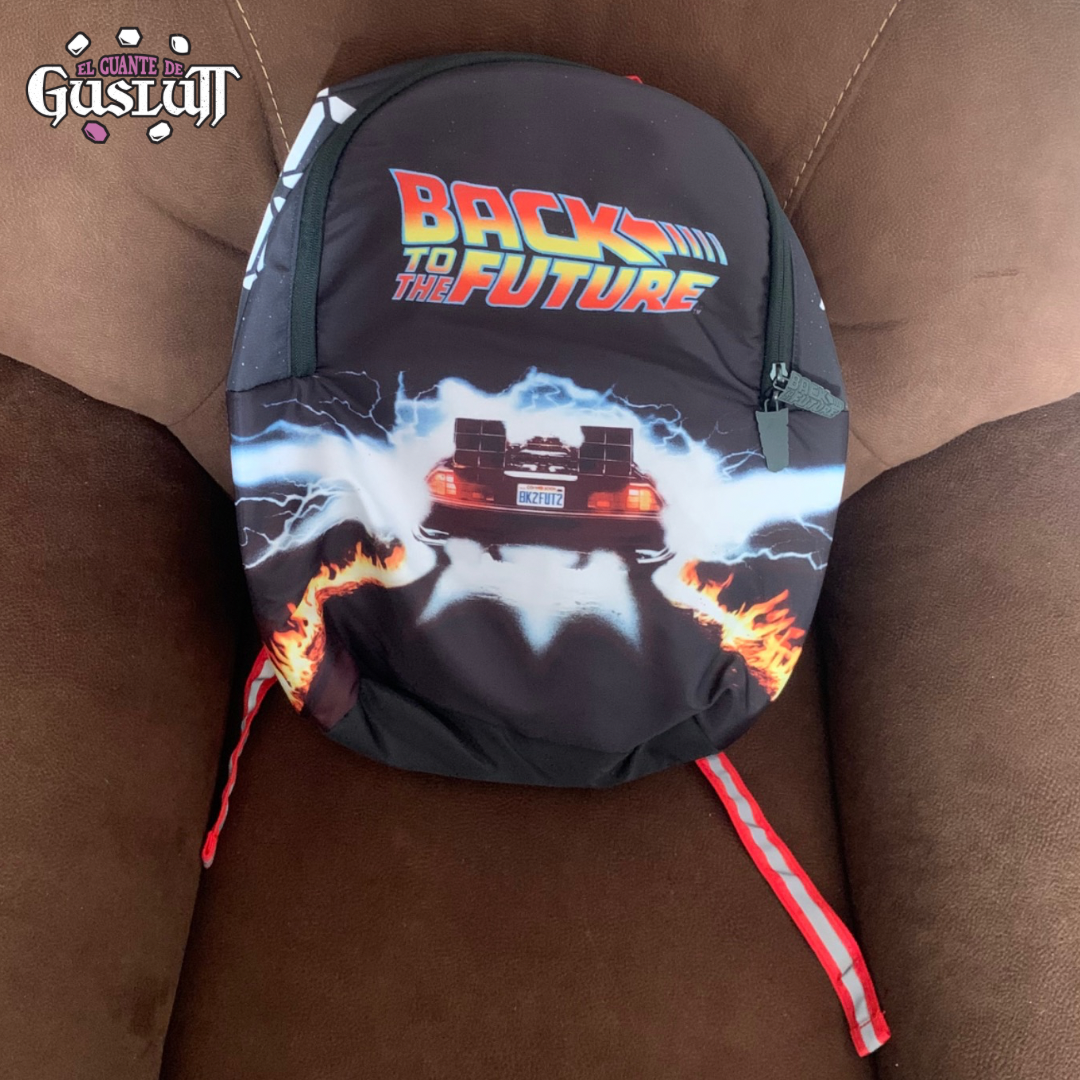 Mochila Back to the Future “Delorean Time Machine”