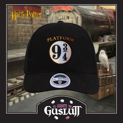 Gorra Harry Potter “Platform 9 3/4” Negra