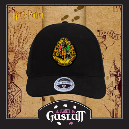 Gorra Harry Potter “Hogwarts School of Witchcraft and Wizardry Crest” Negra