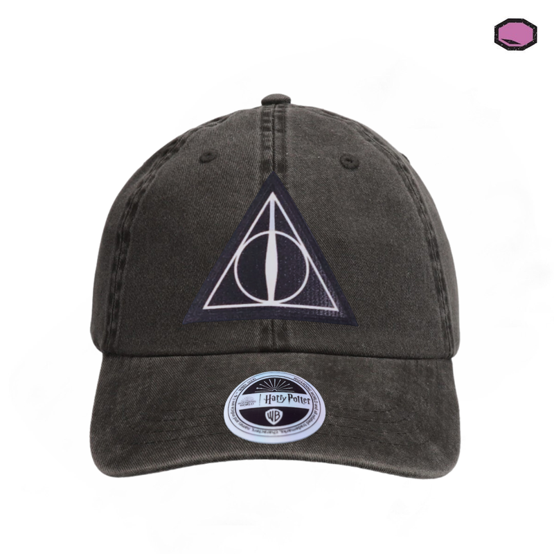 Gorra Harry Potter “Deathly Hallows” Gris Vintage