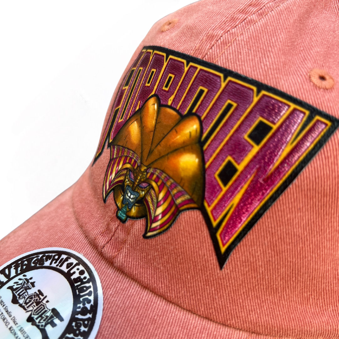 Gorra Yu-Gi-Oh! “Exodia the Forbidden One” Naranja Vintage