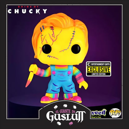 Funko Pop Chucky “Black Light” Entertainment Earth Exclusive