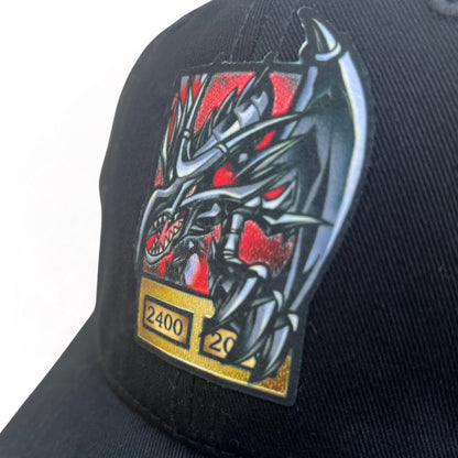 Gorra Yu-Gi-Oh! “Red Eyes Black Dragon” Negra