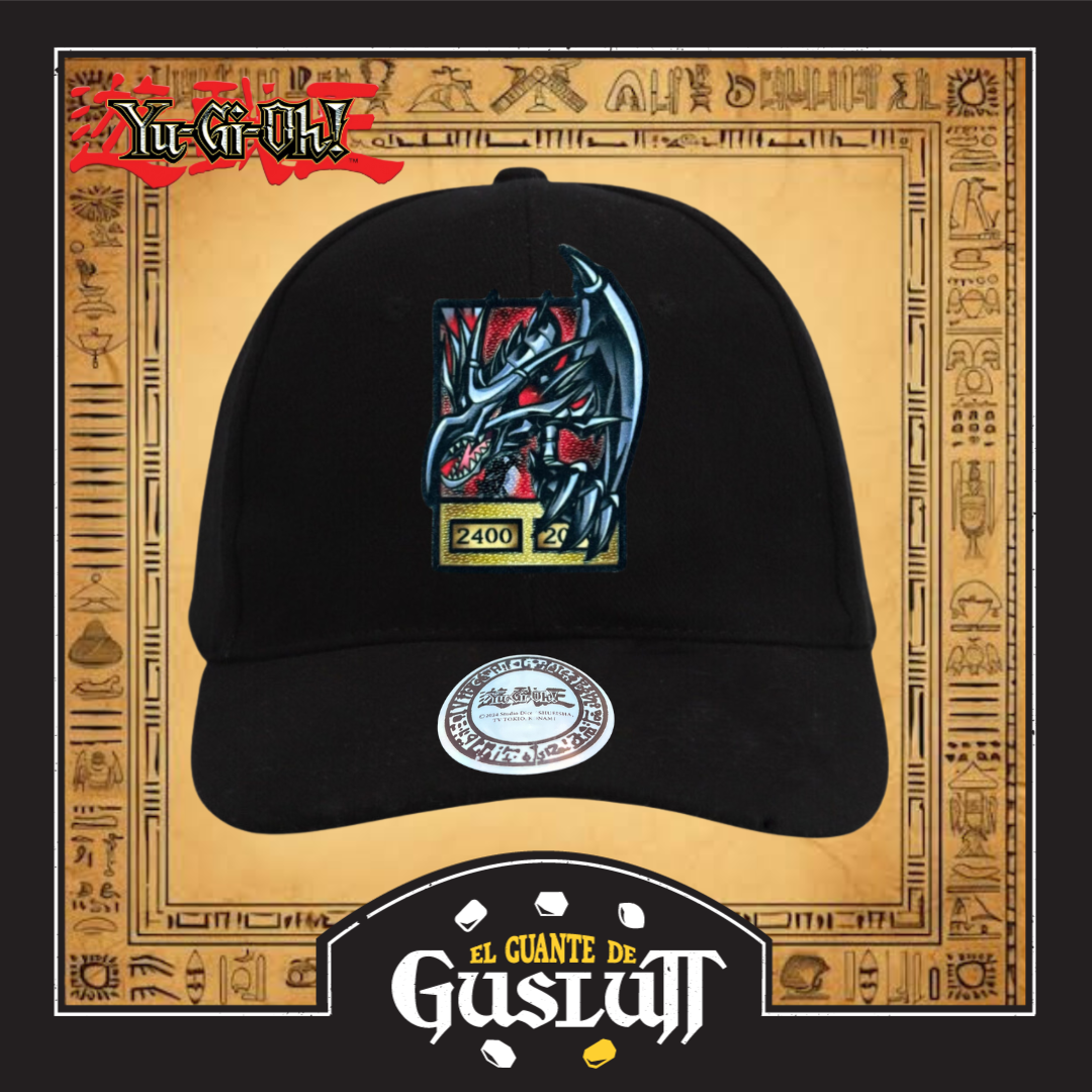 Gorra Yu-Gi-Oh! “Red Eyes Black Dragon” Negra